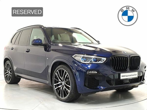 BMW X5 SUV, Petrol Plug-in Hybrid, 2021, Blue