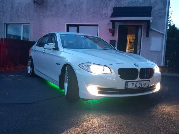 BMW 5-Series Saloon, Diesel, 2011, White