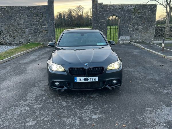 BMW 5-Series Saloon, Diesel, 2014, Grey