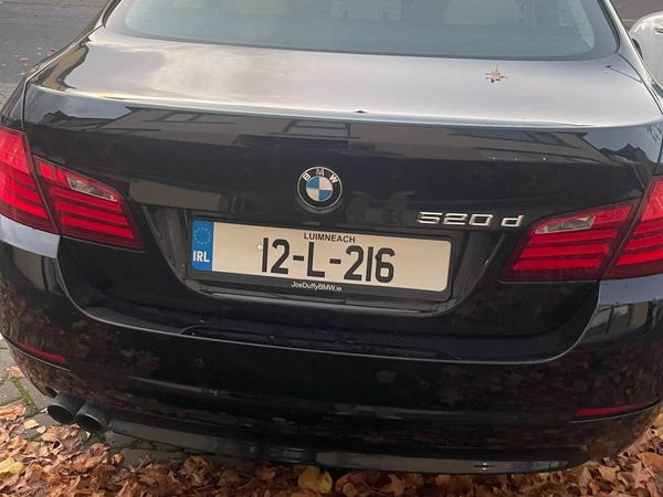 BMW 5-Series Saloon, Diesel, 2012, Black