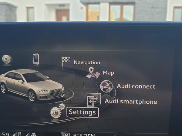 Audi A4 Saloon, Petrol, 2017, Black