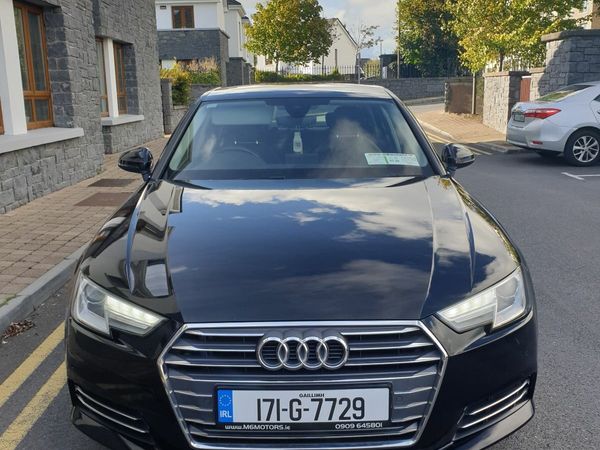 Audi A4 Saloon, Petrol, 2017, Black
