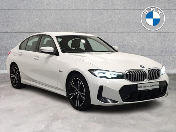 BMW 3-Series Saloon, Petrol Plug-in Hybrid, 2022, White