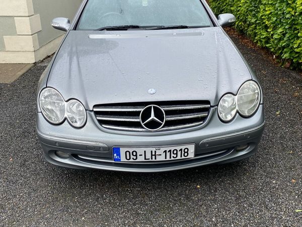 Mercedes-Benz CLK Coupe, Diesel, 2009, Silver