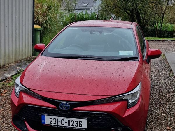 Toyota Corolla Hatchback, Petrol Hybrid, 2023, Red