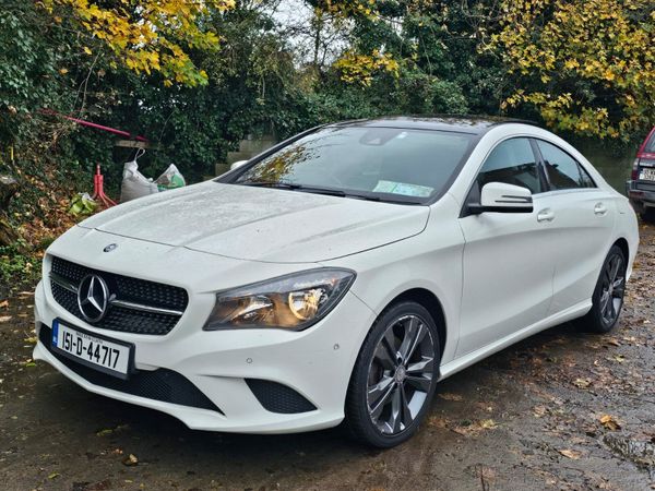 Mercedes-Benz CLA Saloon, Petrol, 2015, White