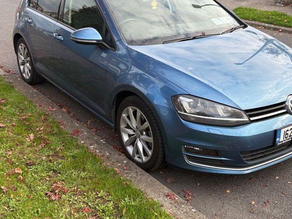 Volkswagen Golf Hatchback, Petrol, 2016, Blue