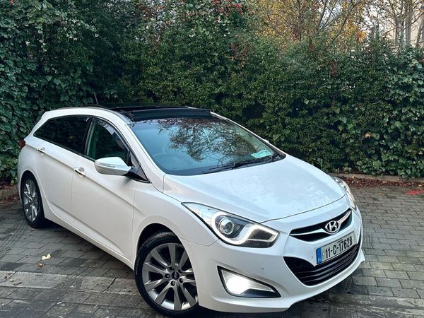 Hyundai i40 Estate, Diesel, 2011, White