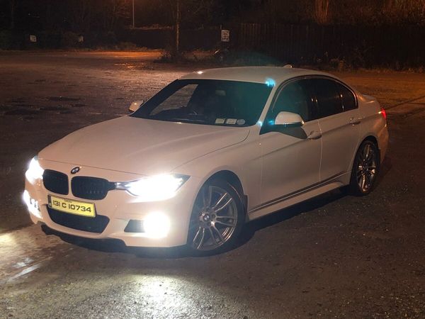 BMW 3-Series Saloon, Diesel, 2013, White