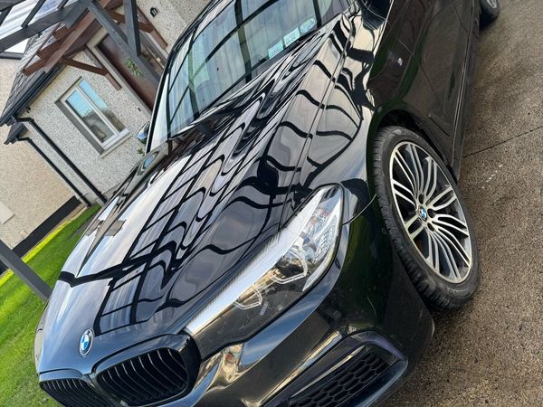 BMW 5-Series Saloon, Diesel, 2018, Black