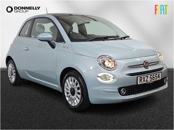 Fiat 500 Hatchback, Petrol, 2022, Green