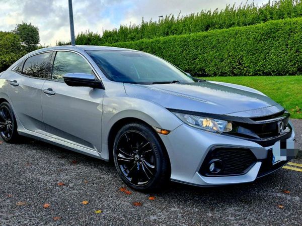Honda Civic Hatchback, Petrol, 2019, Grey