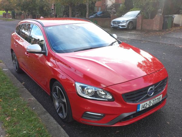 Volvo V60 Estate, Diesel, 2014, Red