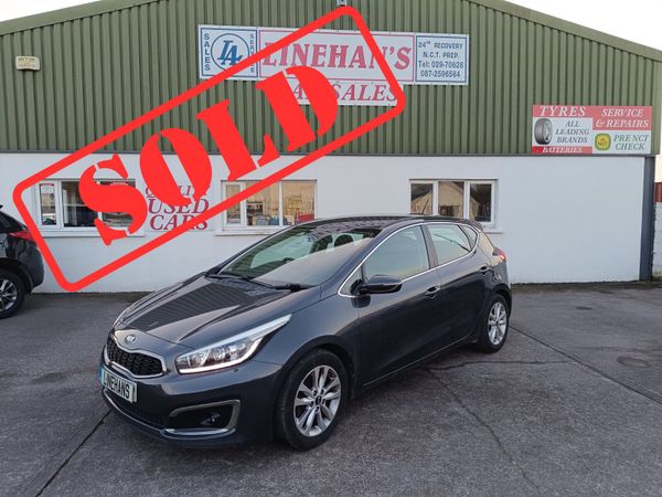 Kia Ceed Hatchback, Diesel, 2015, Grey