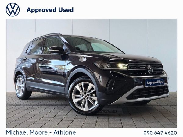 Volkswagen T-Cross Crossover, Petrol, 2025, Black