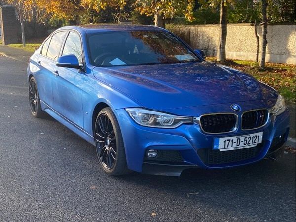 BMW 3-Series Saloon, Petrol Plug-in Hybrid, 2017, Blue