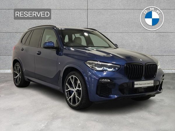 BMW X5 SUV, Petrol Plug-in Hybrid, 2021, Blue