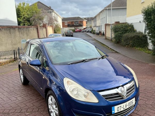 Vauxhall Corsa Hatchback, Petrol, 2007, Blue