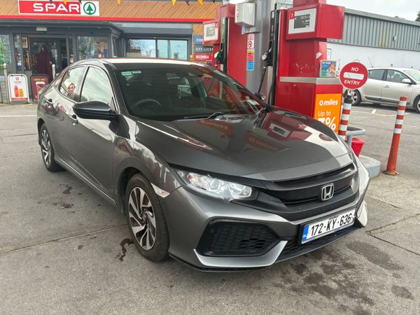 Honda Civic Hatchback, Petrol, 2017, Grey