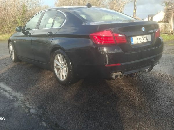 BMW 5-Series Saloon, Diesel, 2011, Black