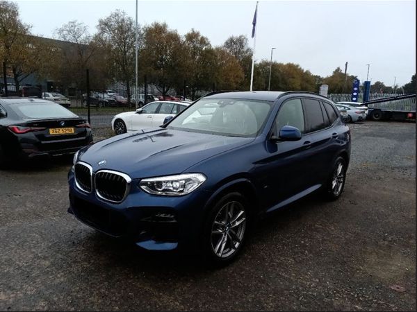 BMW X3 SUV, Petrol Hybrid, 2021, Blue