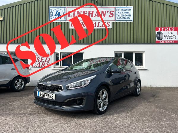 Kia Ceed Hatchback, Diesel, 2015, Blue