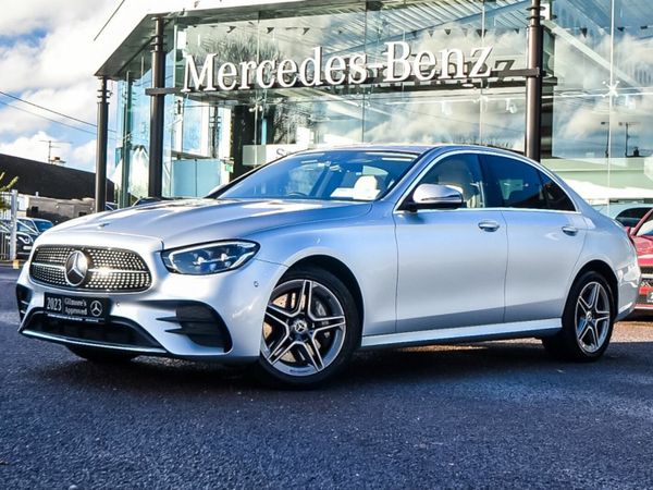 Mercedes-Benz E-Class Saloon, Diesel Plug-in Hybrid, 2023, Silver