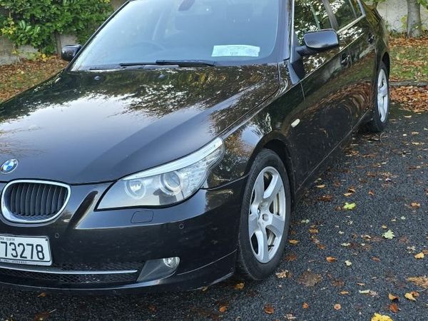 BMW 5-Series Saloon, Diesel, 2008, Black