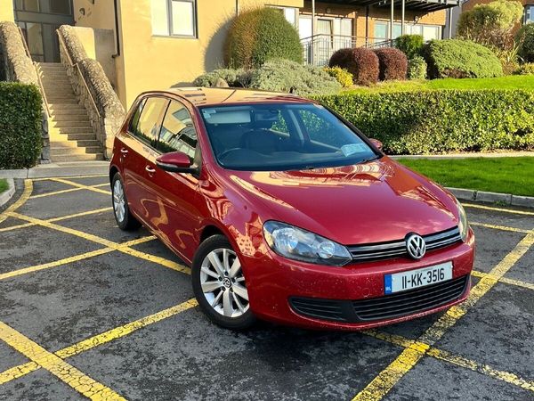 Volkswagen Golf Hatchback, Diesel, 2011, Red