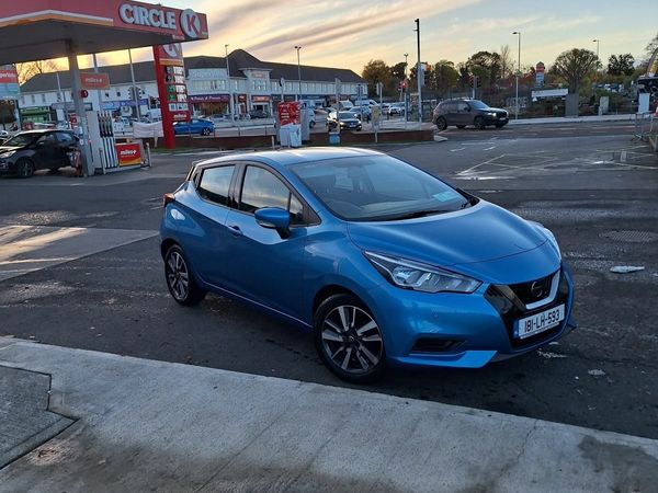 Nissan Micra Hatchback, Petrol, 2018, Blue