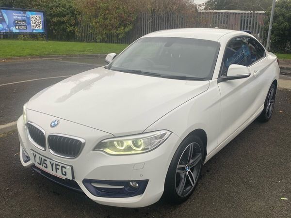 BMW 2-Series Coupe, Diesel, 2015, White