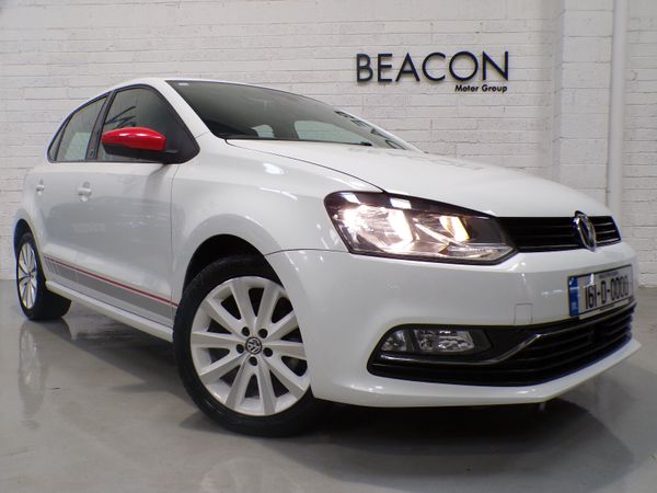 Volkswagen Polo Hatchback, Petrol, 2016, White
