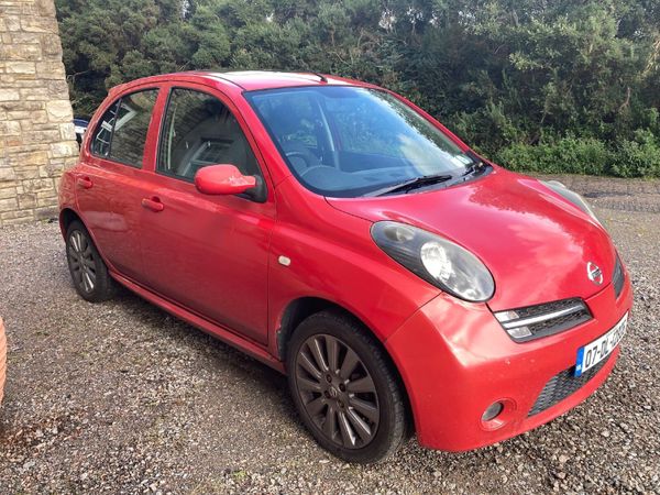 Nissan Micra Hatchback, Petrol, 2007, Red
