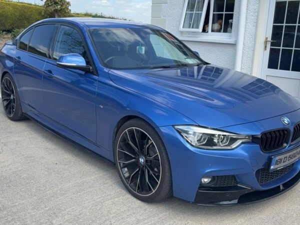 BMW 3-Series Saloon, Diesel, 2018, Blue