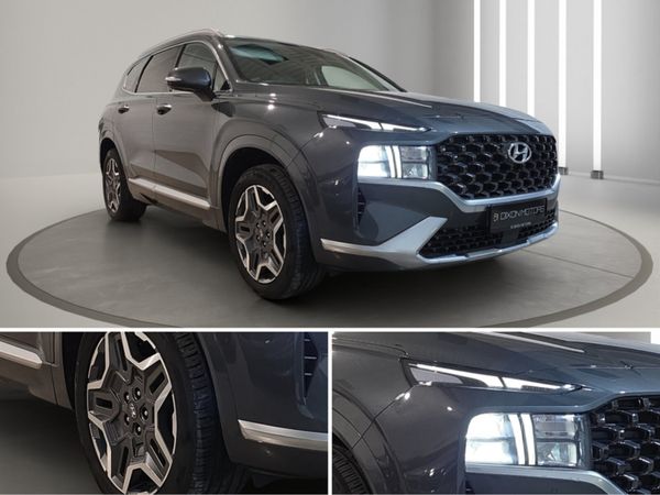 Hyundai Santa Fe SUV, Petrol Plug-in Hybrid, 2022, Green