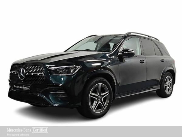 Mercedes-Benz GLE SUV, Diesel Hybrid, 2024, Green