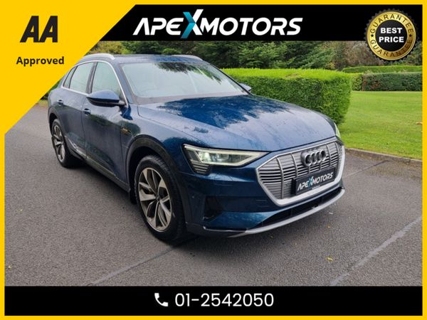 Audi e-tron SUV, Electric, 2020, Blue