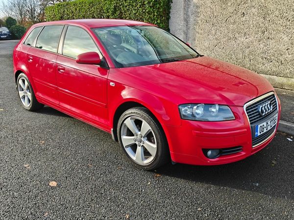 Audi A3 Hatchback, Diesel, 2008, Red