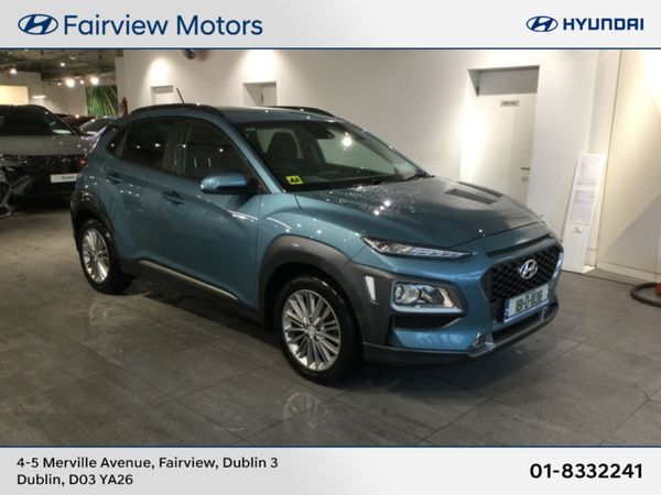 Hyundai KONA SUV, Petrol, 2018, Blue