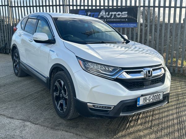 Honda CR-V Hatchback, Petrol Hybrid, 2019, White