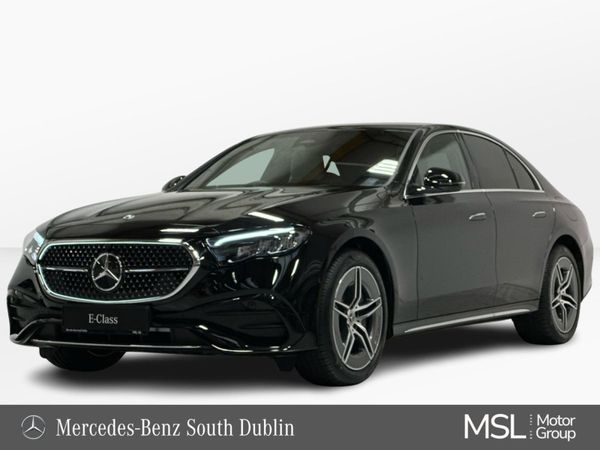 Mercedes-Benz E-Class Saloon, Petrol Plug-in Hybrid, 2025, Black
