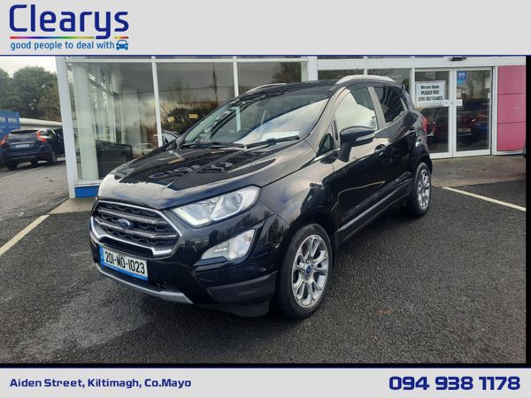 Ford EcoSport Hatchback, Diesel, 2020, Black