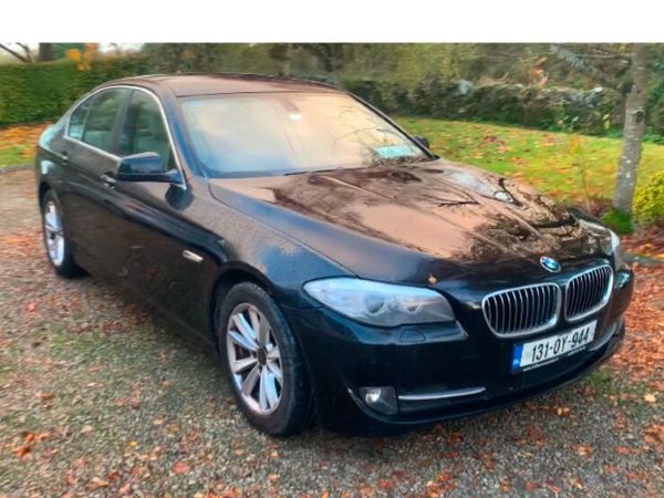 BMW 5-Series Saloon, Diesel, 2013, Black