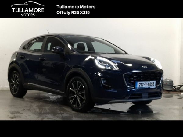 Ford Puma MPV, Petrol Hybrid, 2021, Blue