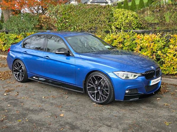 BMW 3-Series Saloon, Diesel, 2017, Blue