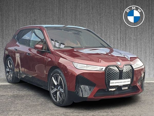 BMW iX SUV, Electric, 2021, Red