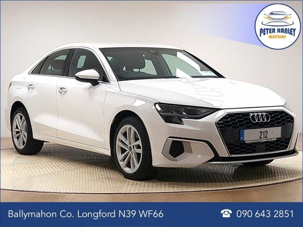 Audi A3 Saloon, Diesel, 2021, White