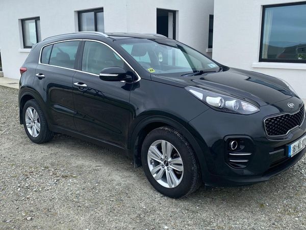 Kia Sportage SUV, Diesel, 2018, Black