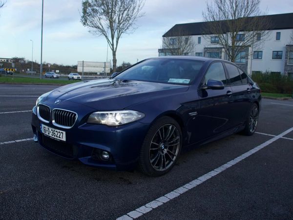 BMW 5-Series Saloon, Diesel, 2016, Blue