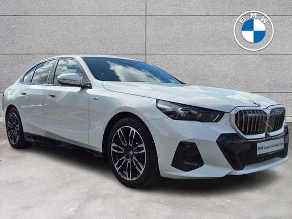 BMW 5-Series Saloon, Petrol Plug-in Hybrid, 2025, White